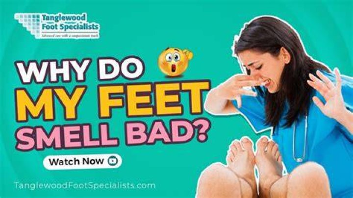 Why does my 11 year olds feet stink?