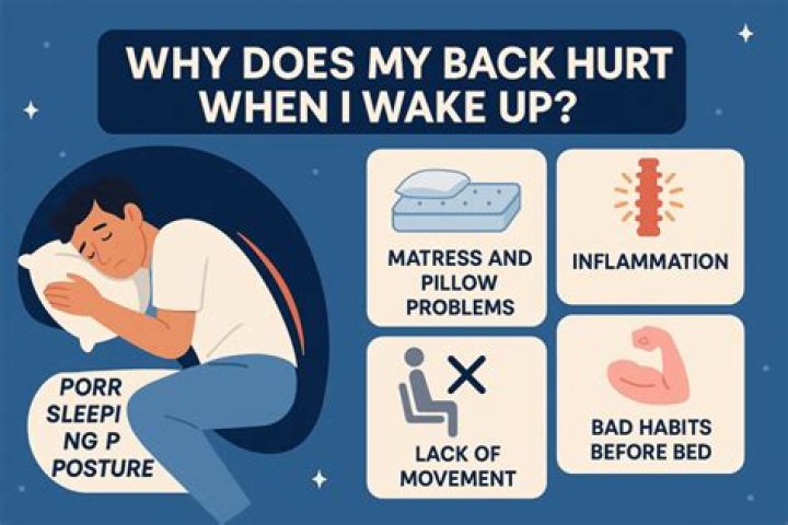 Why does my back hurt every morning?