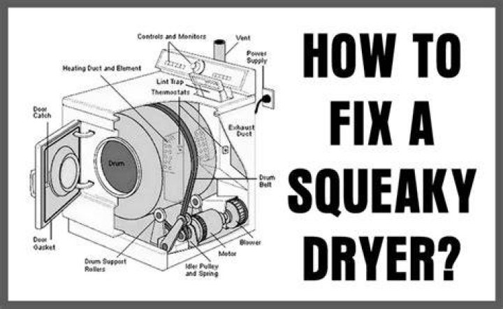 Why does my dryer squeak so loud?