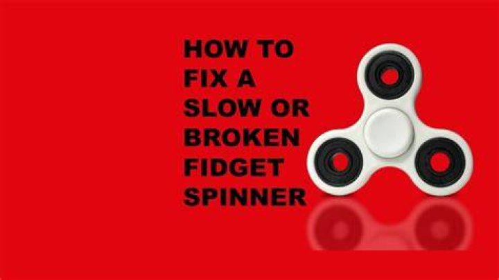 Why does my fidget spinner stop spinning?