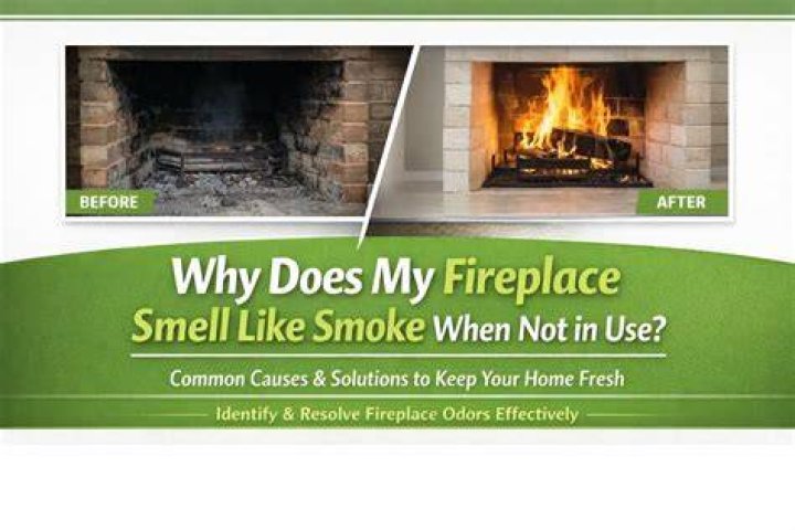 Why does my fireplace smell like smoke?