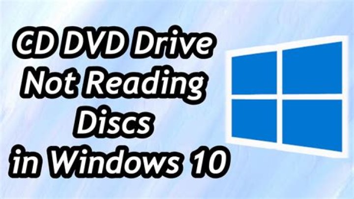 Why DVD is not reading in my laptop?