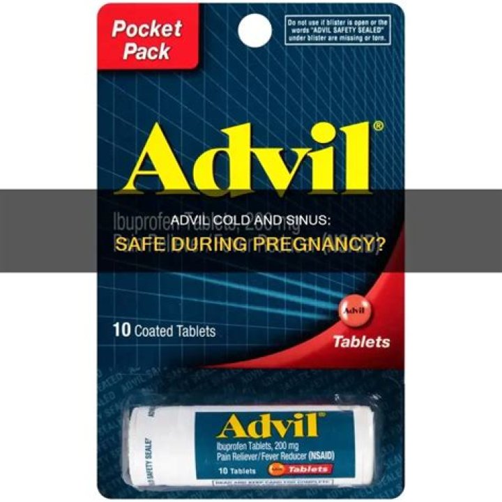 Why is Advil bad for pregnancy?