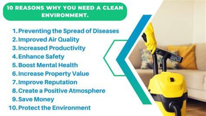 Why is it important to have a clean environment?