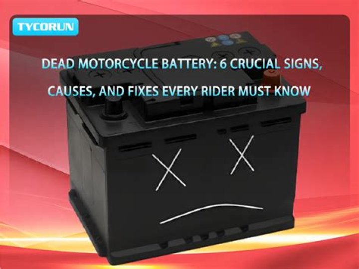 Why is my motorcycle battery dead?