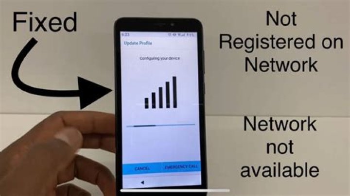 Why is my phone saying blocked from network use?