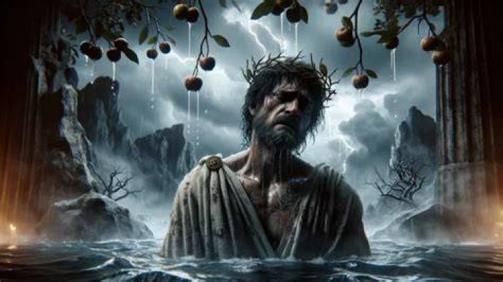 Why is Tantalus punished in the underworld?