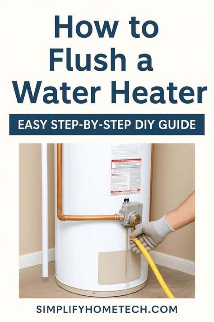 Why should you flush your hot water heater?
