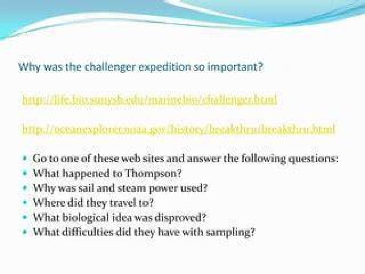Why was the Challenger expedition so important to the development of oceanography?