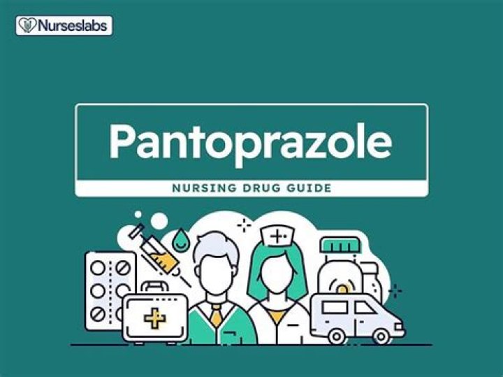 Why would a patient be on pantoprazole?