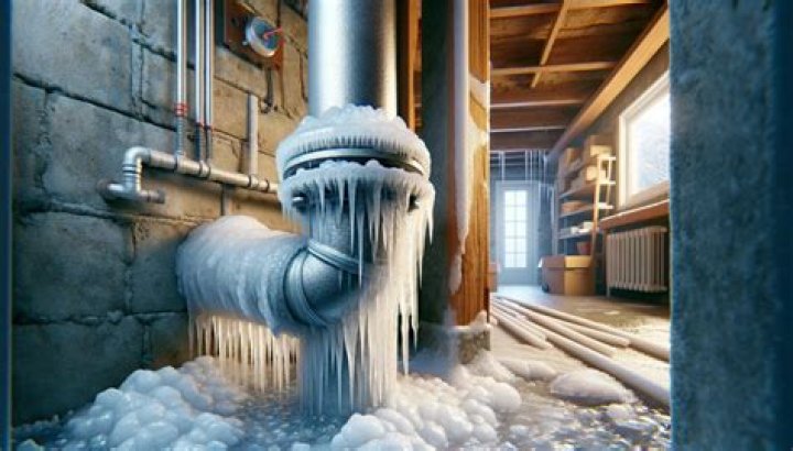 Will a frozen drain pipe burst?