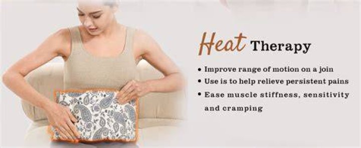 Will a heating pad help an abscess?