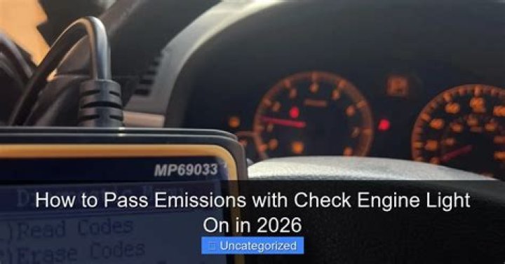 Will clearing codes pass emissions?
